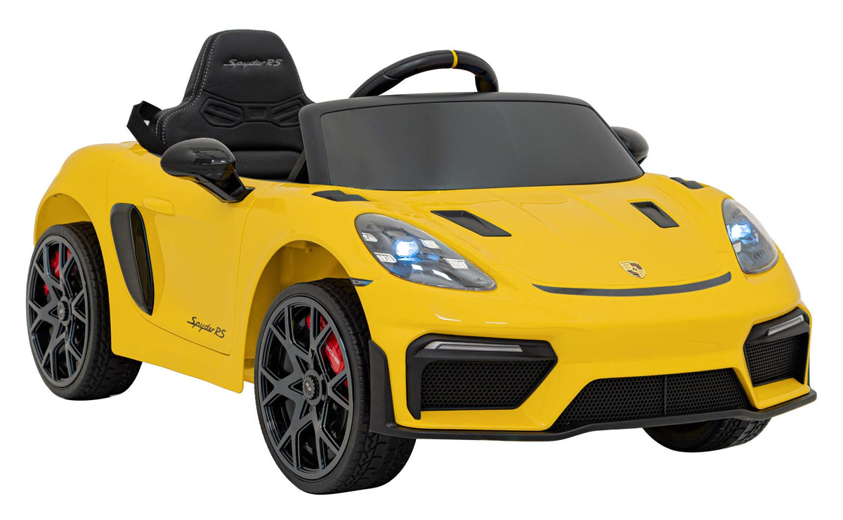 Porsche Spyder RS 718  vehicle Yellow MP4