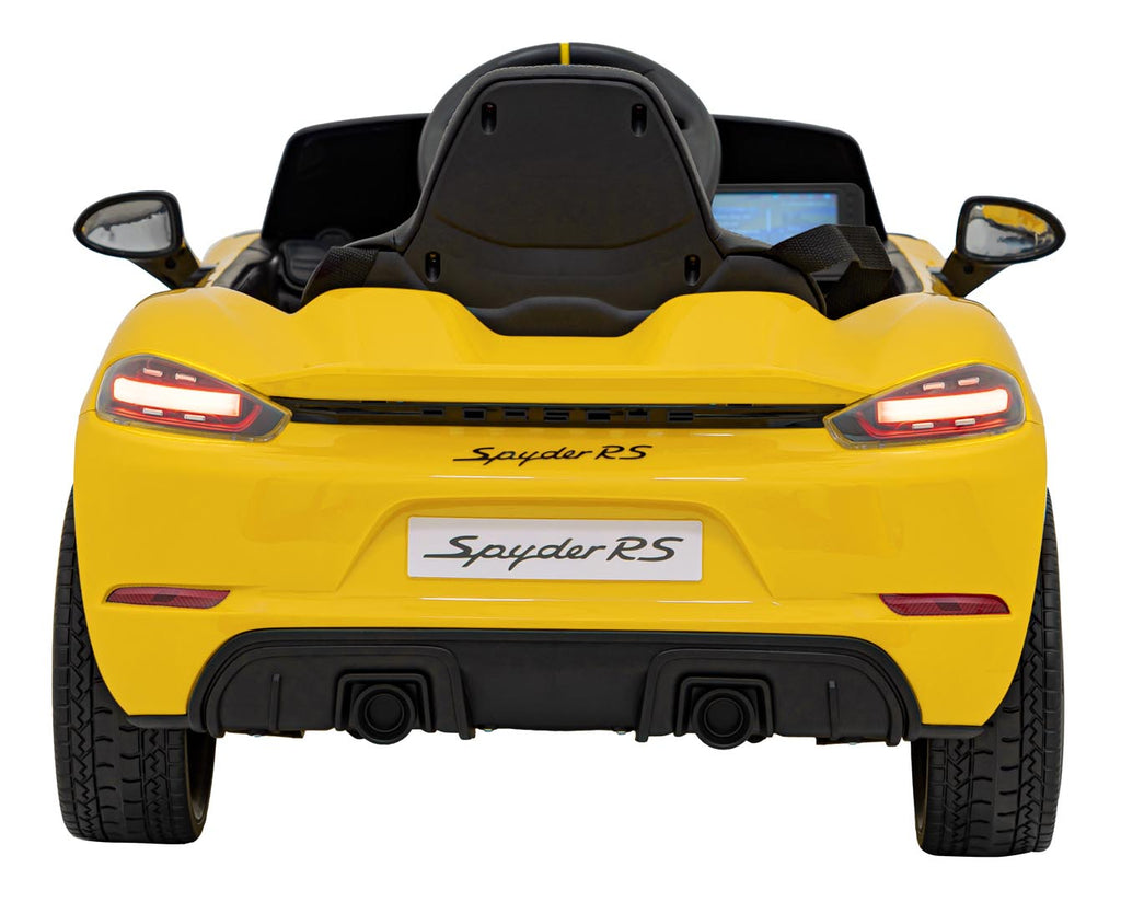 Porsche Spyder RS 718  vehicle Yellow MP4