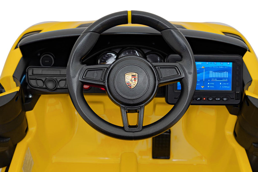 Porsche Spyder RS 718  vehicle Yellow MP4