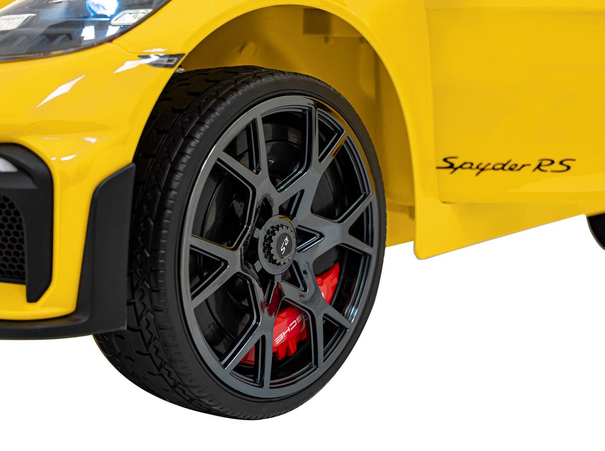 Porsche Spyder RS 718  vehicle Yellow MP4