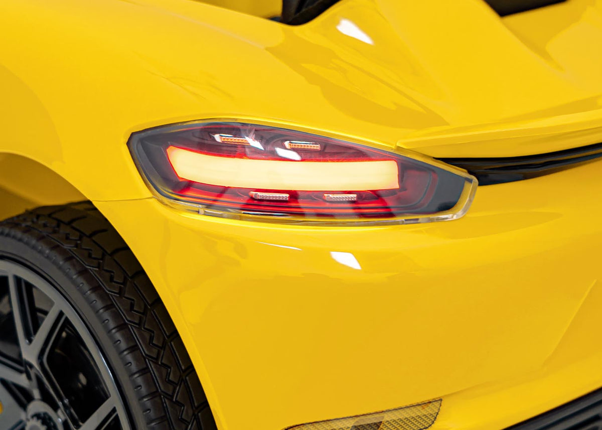 Porsche Spyder RS 718  vehicle Yellow MP4