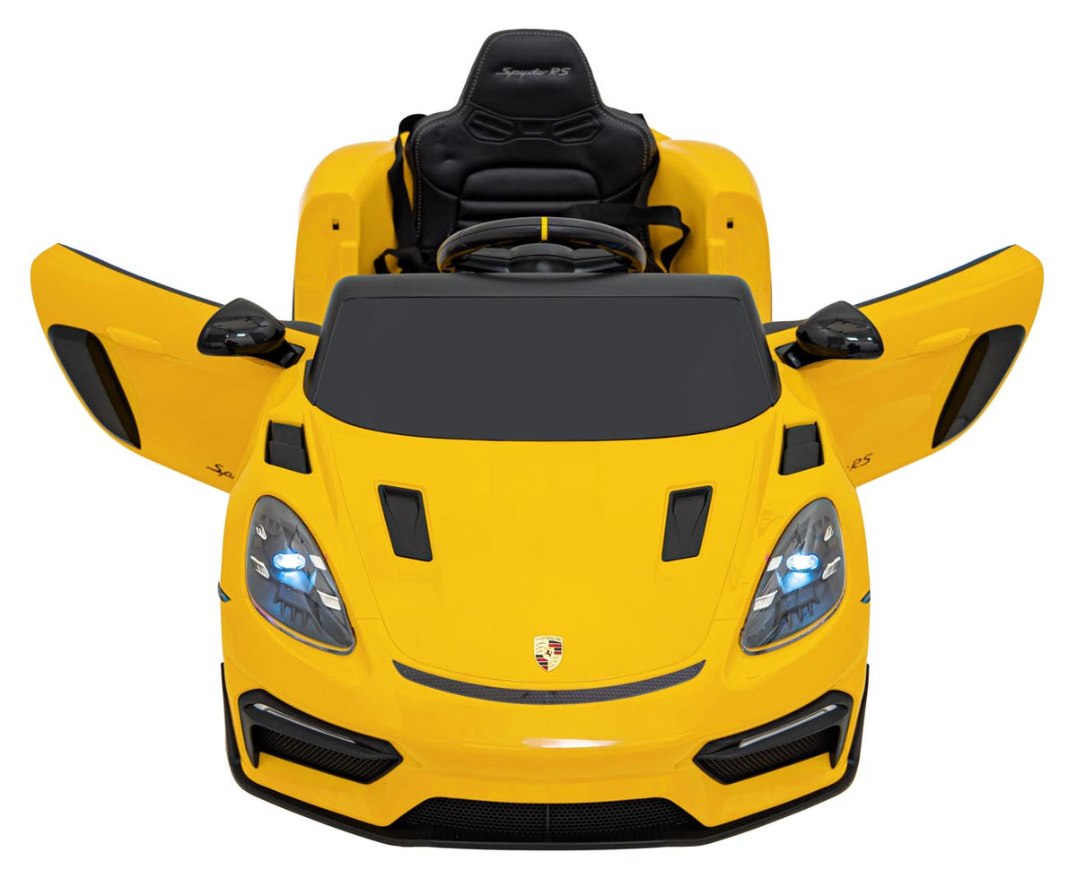 Porsche Spyder RS 718  vehicle Yellow MP4