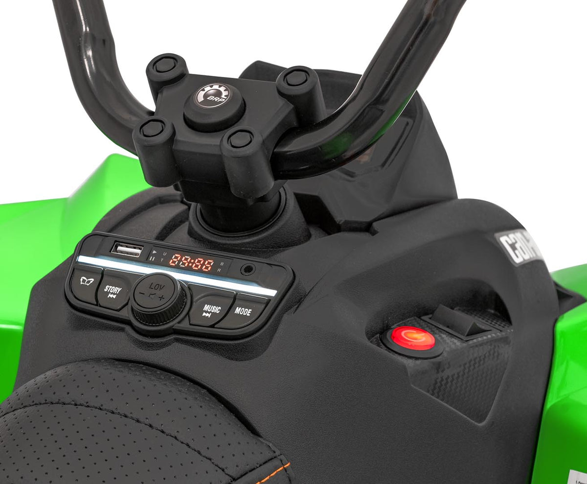 Elektrické autíčko Maverick ATV zelená
