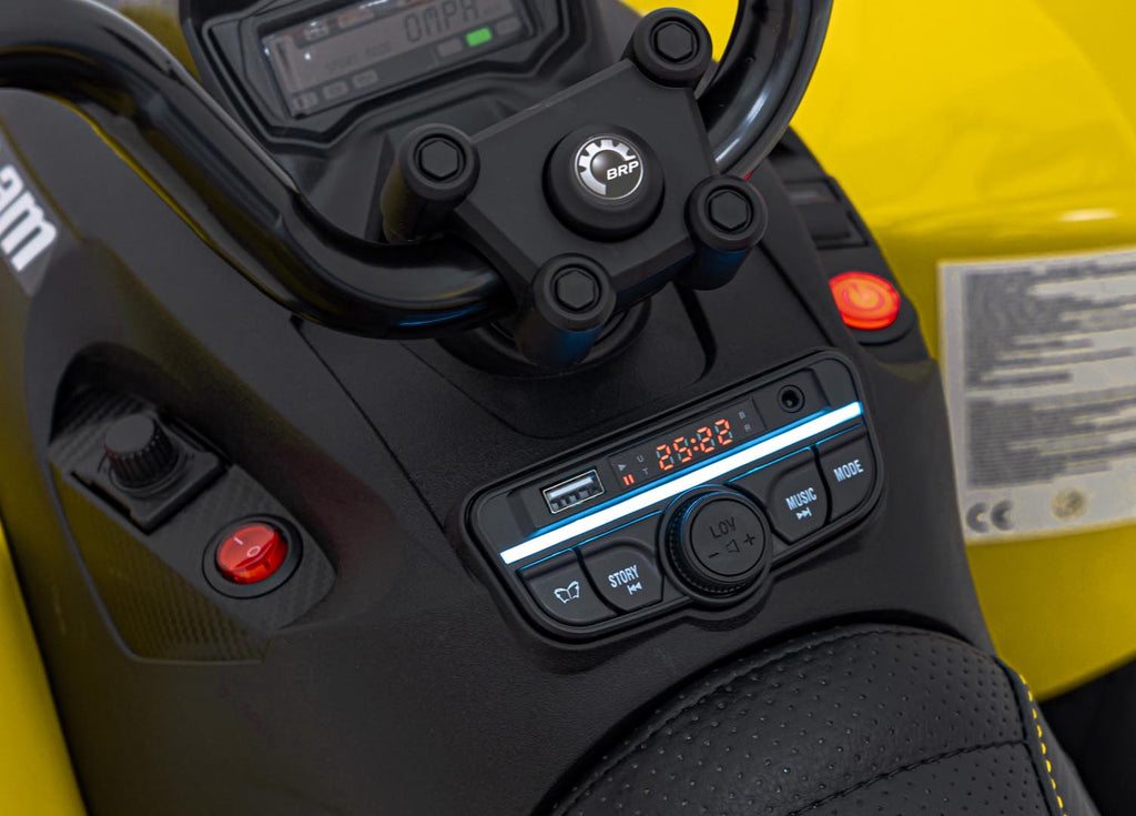 Quad Maverick ATV Yellow