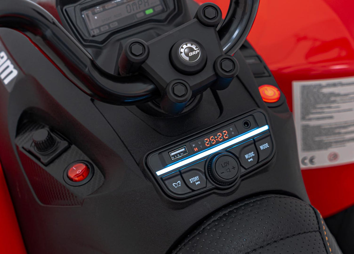 Quad Maverick ATV Red