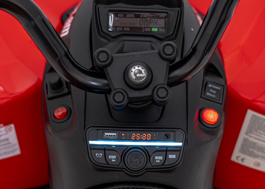 Quad Maverick ATV Red