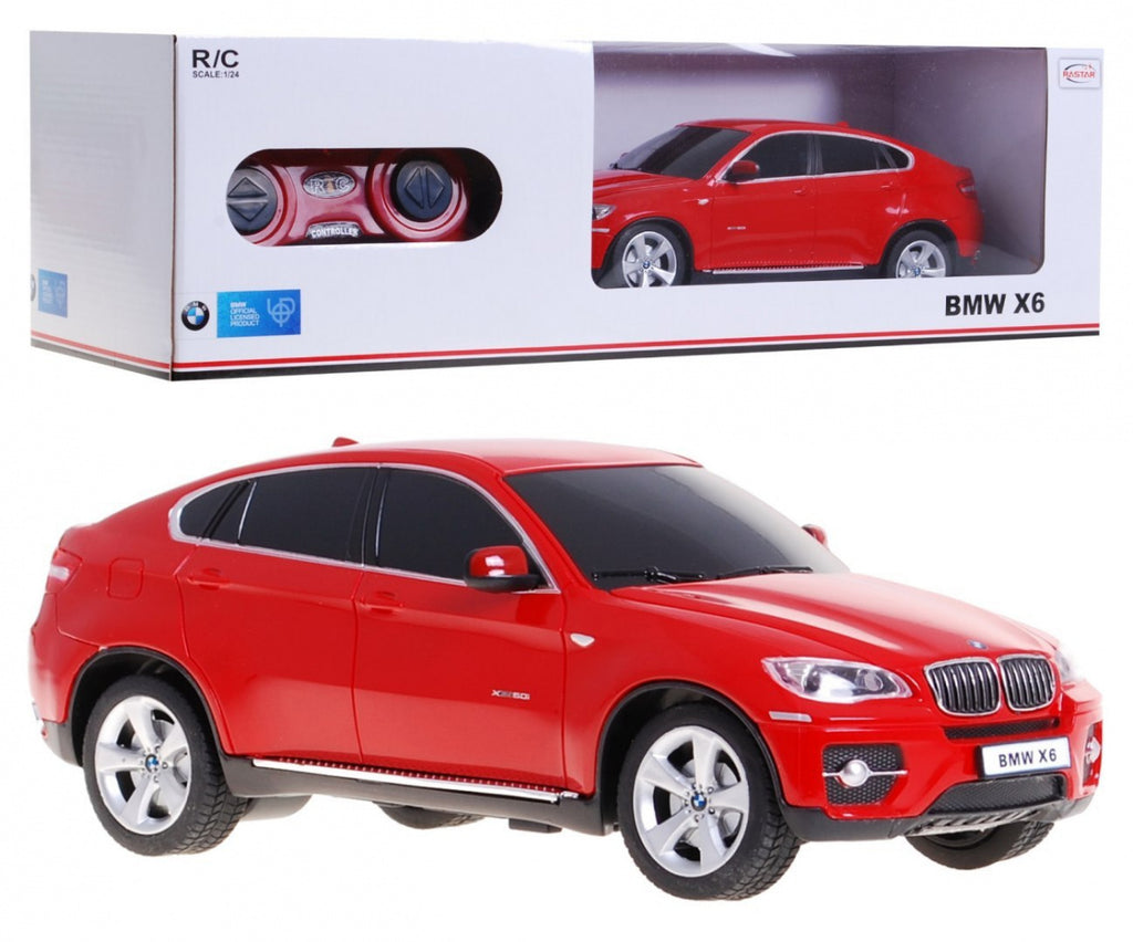 RC auto RASTAR BMW X6 1:24 – červená