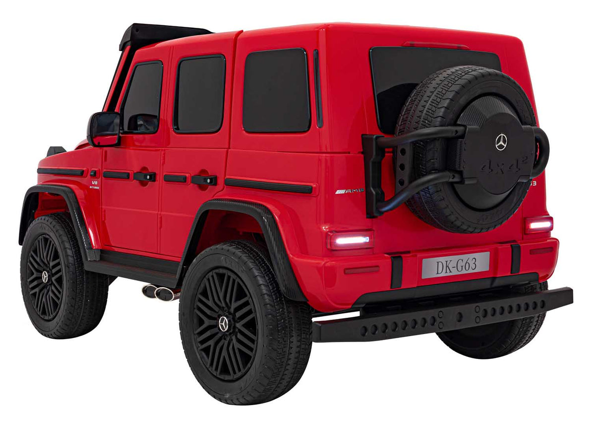 Elektrické autíčko Mercedes-Benz G63 AMG XXL STRONG MP4 červená