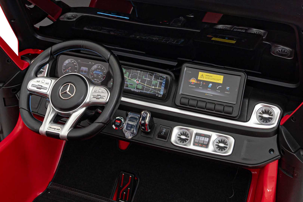 Elektrické autíčko Mercedes-Benz G63 AMG XXL STRONG červená