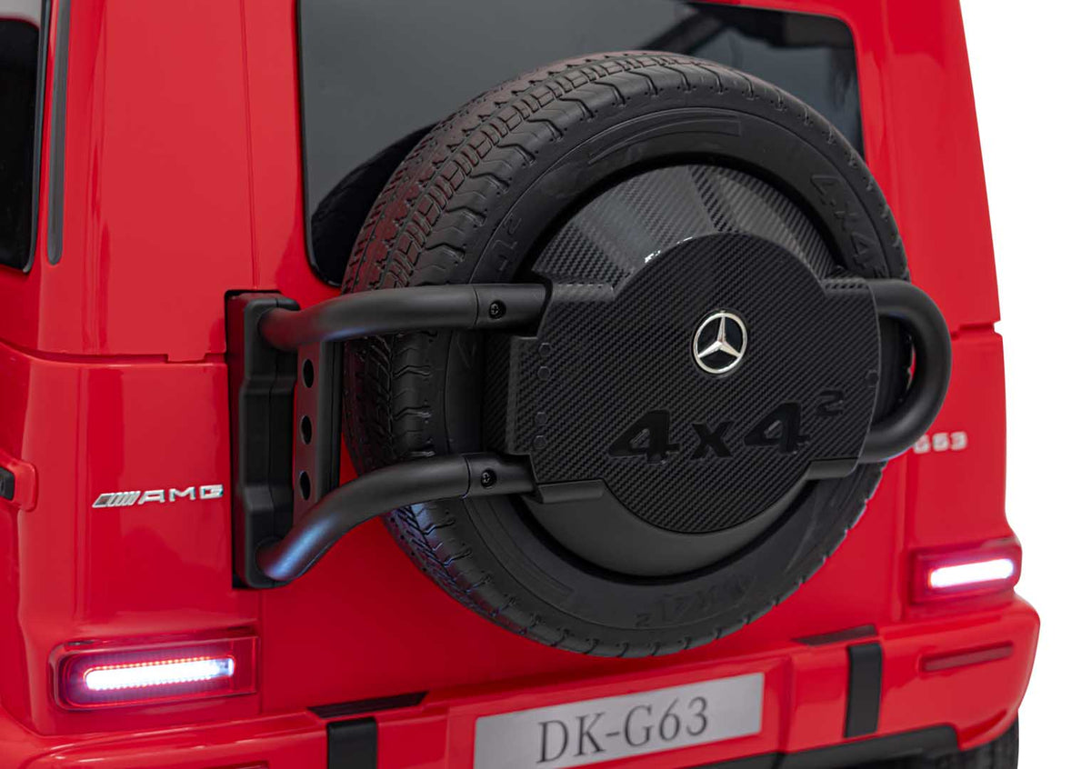 Elektrické autíčko Mercedes-Benz G63 AMG XXL STRONG červená