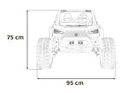 Elektrická buggy Clash STRONG 4x4 čierna