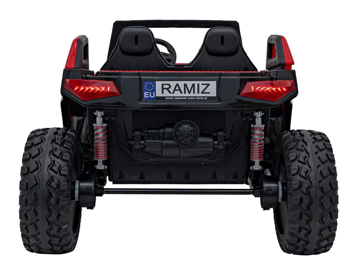 Elektrická buggy Clash STRONG 4x4 červená