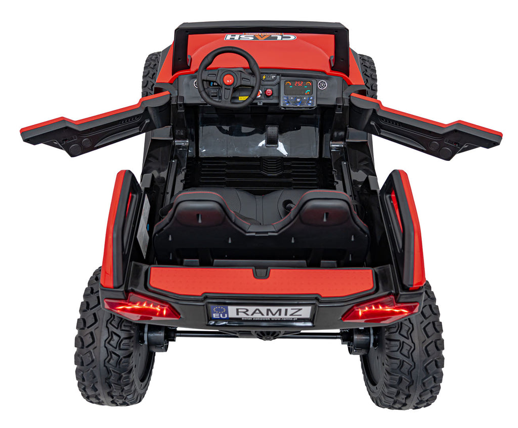 Elektrická buggy Clash STRONG 4x4 červená