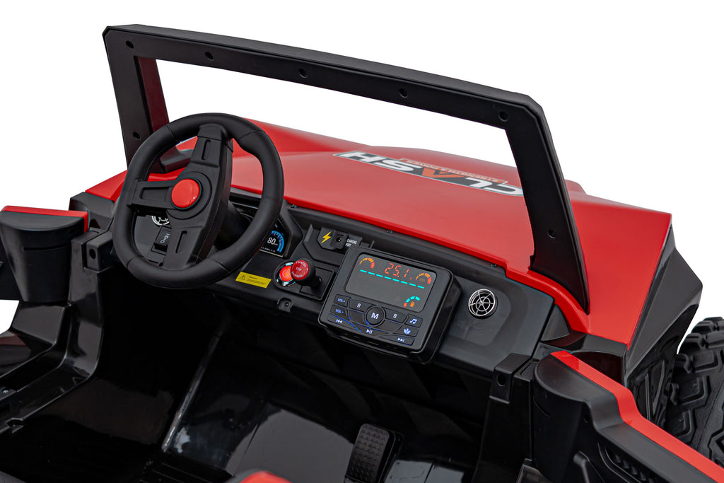 Elektrická buggy Clash STRONG 4x4 červená