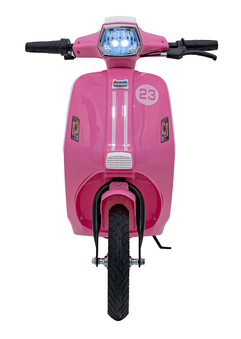 Scooter Retro Vehicle 23 Pink