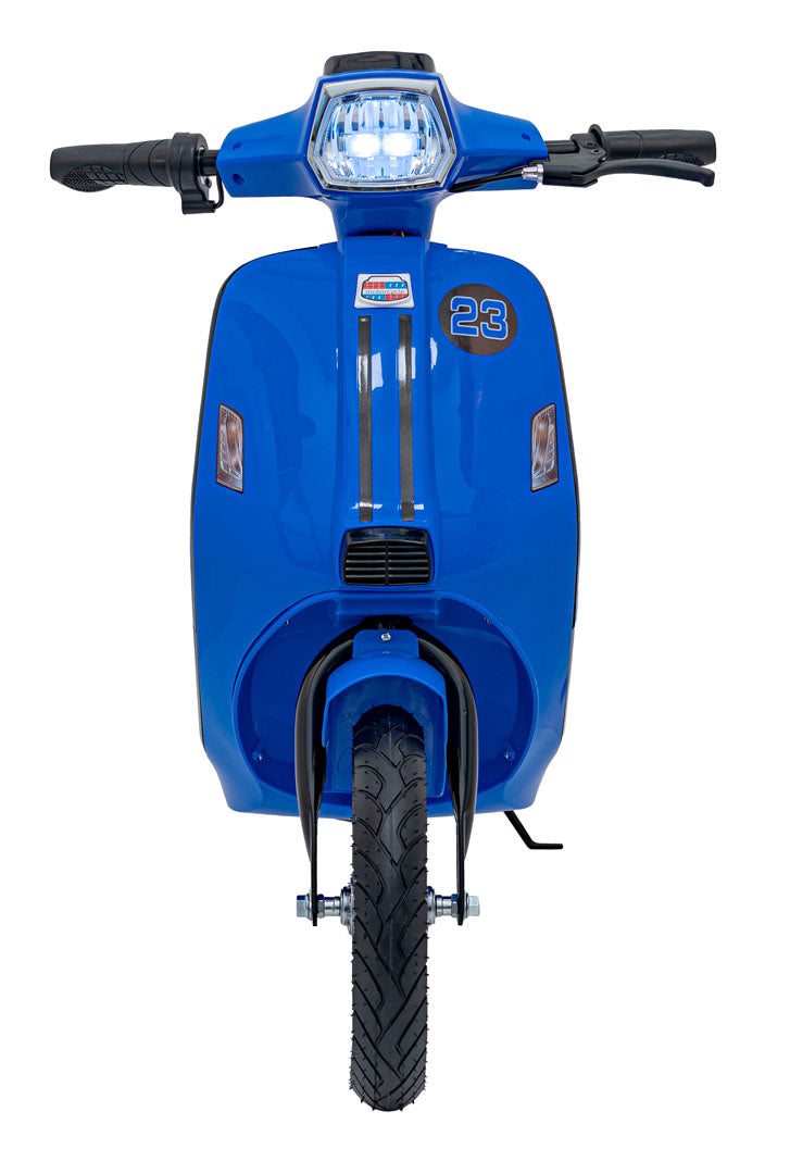 Vehicle Scooter Retro 23 Blue