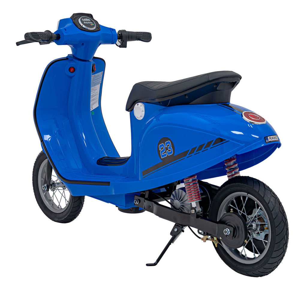 Vehicle Scooter Retro 23 Blue