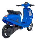 Vehicle Scooter Retro 23 Blue