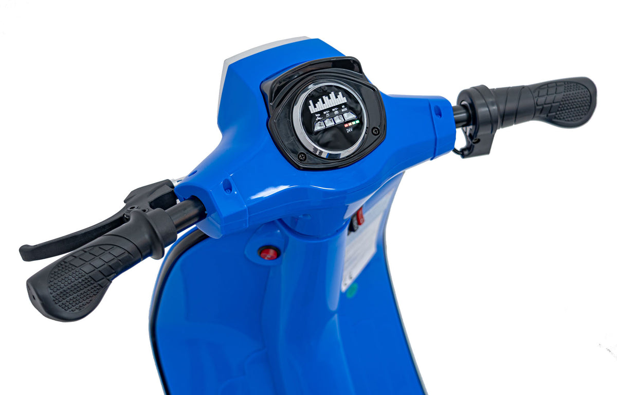 Vehicle Scooter Retro 23 Blue