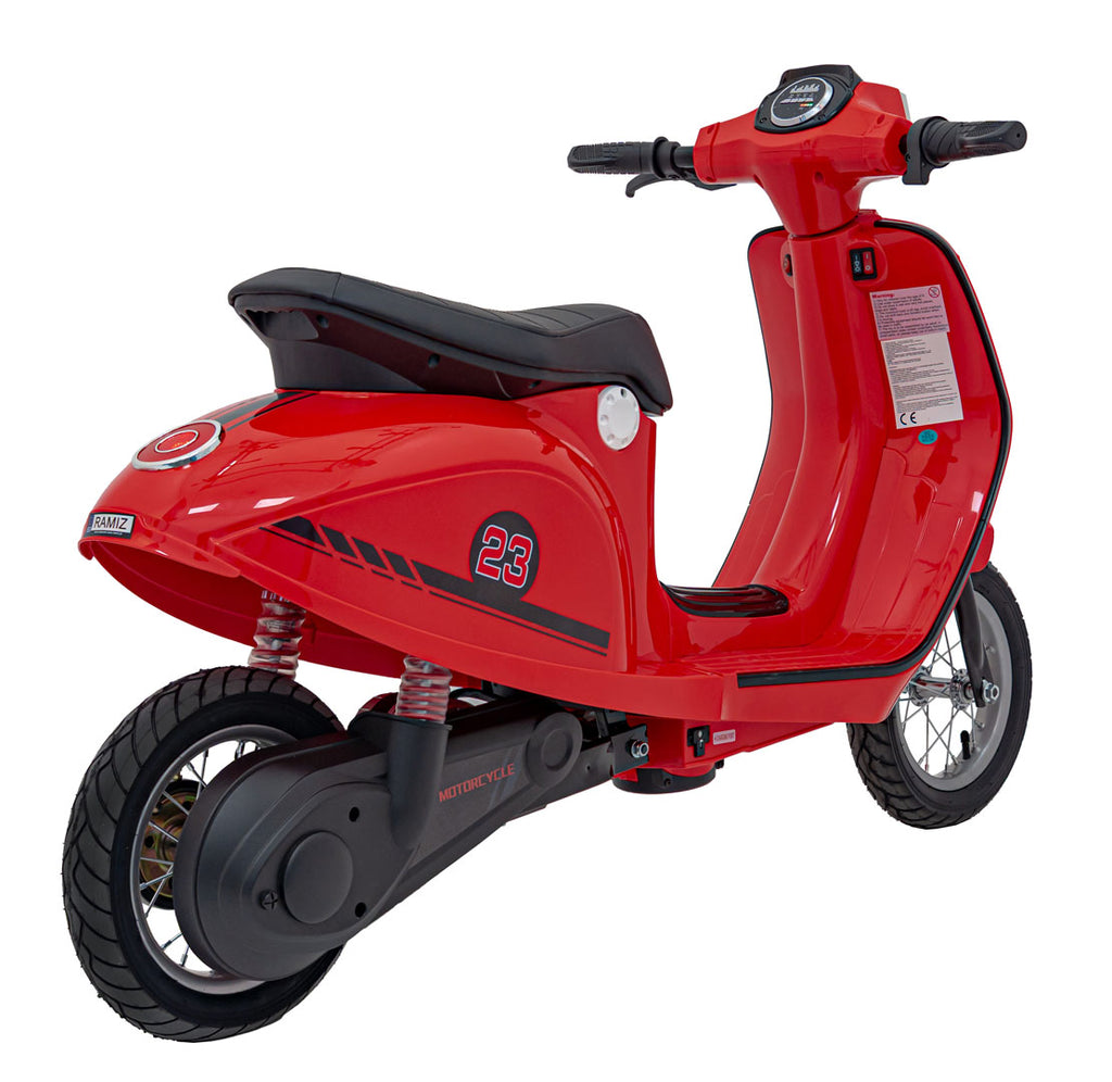 Vehicle Scooter Retro 23 Red