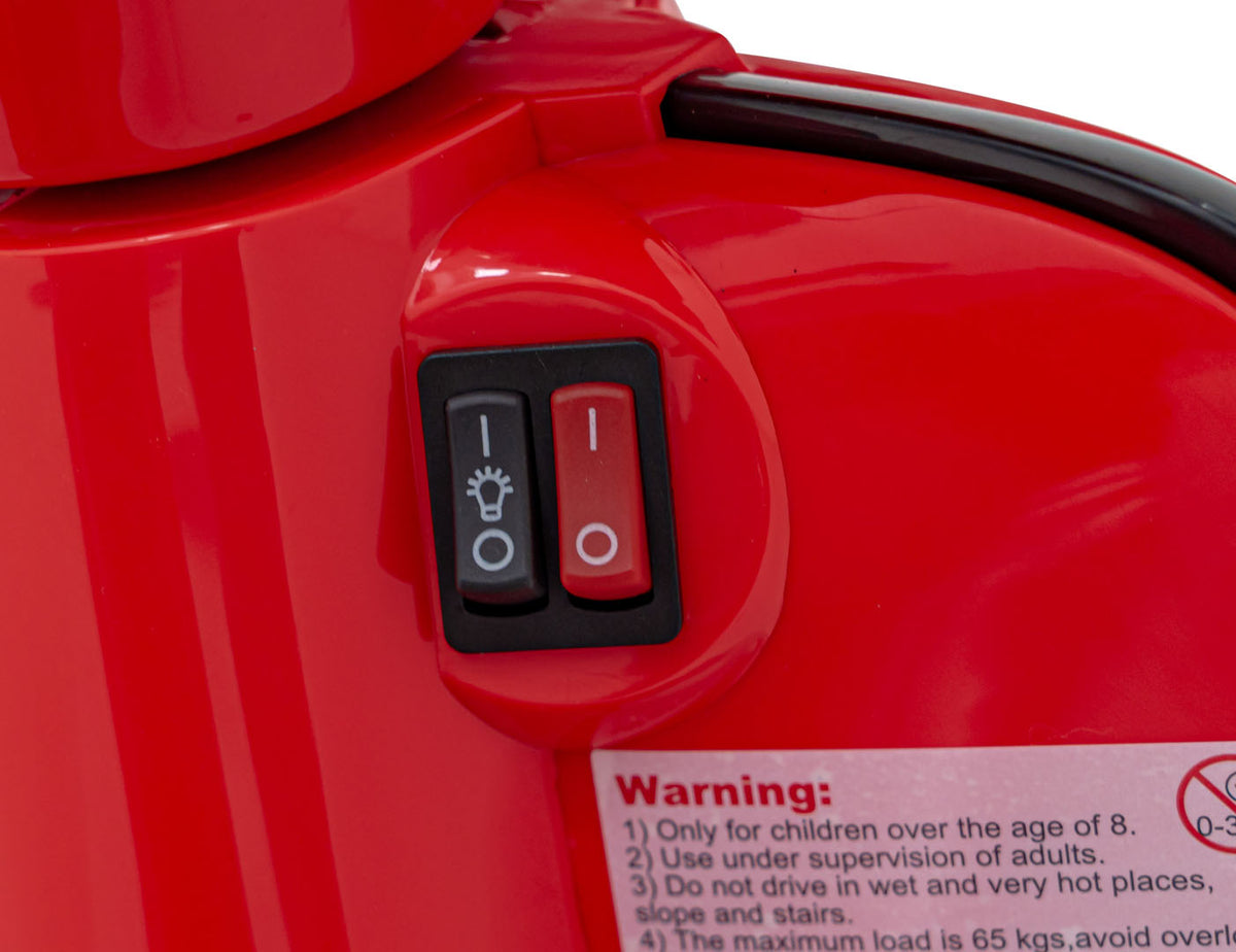 Vehicle Scooter Retro 23 Red