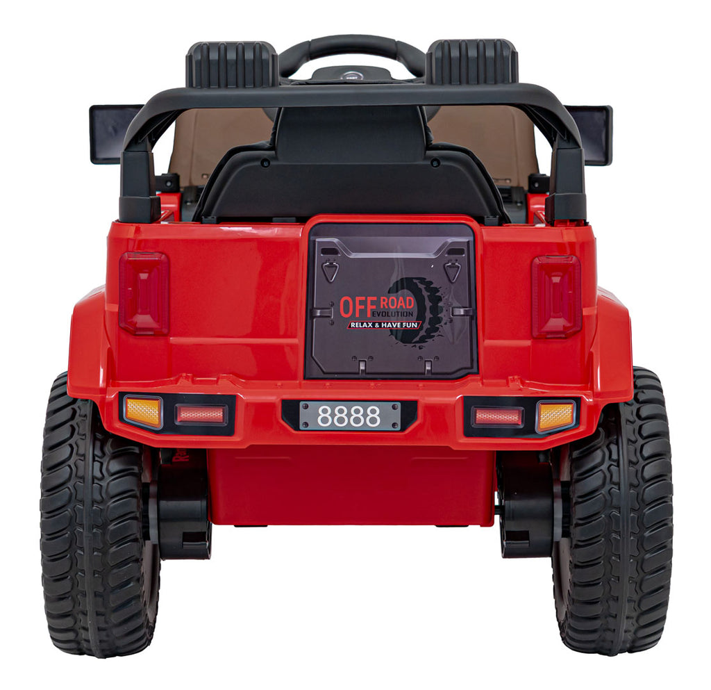 Elektrické autíčko Off Road MOUNTAIN červená