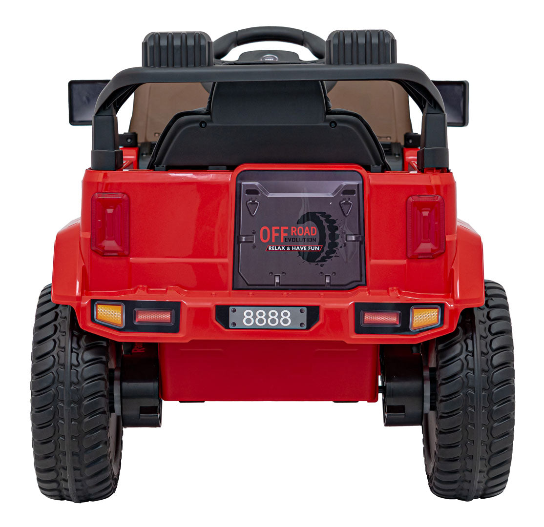 Elektrické autíčko Off Road MOUNTAIN červená