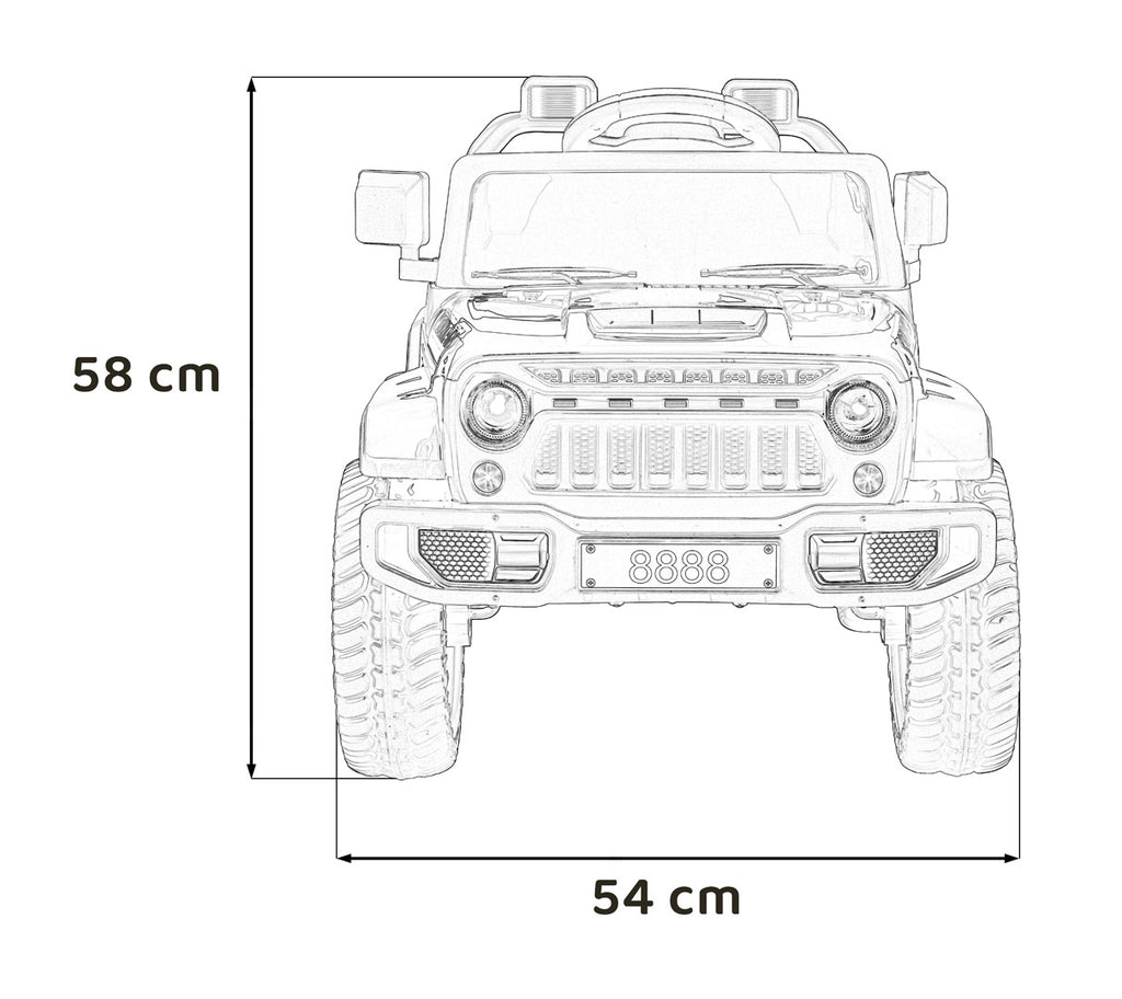 Off Road Vehicle MOUNTAIN Red