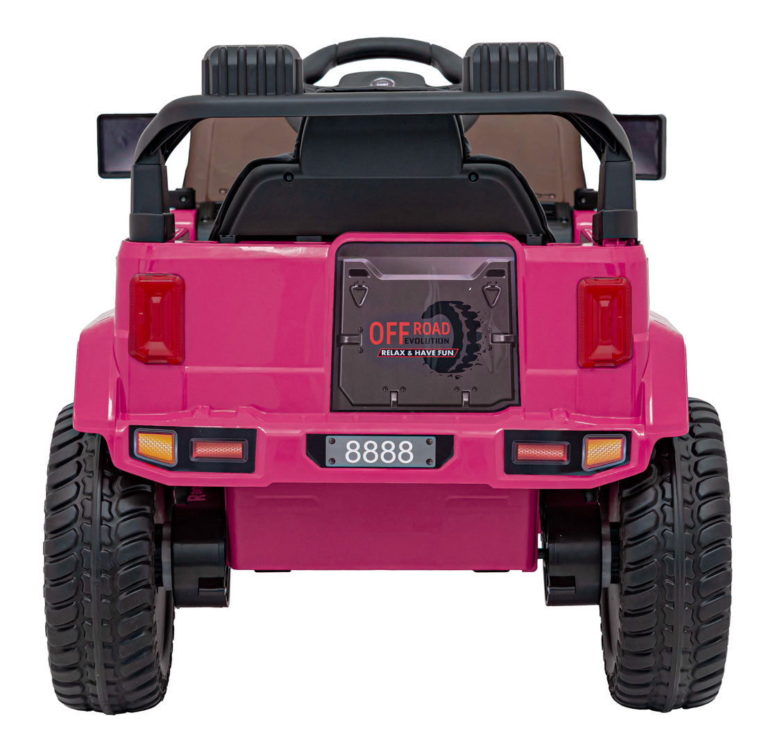 Elektrické autíčko Off Road MOUNTAIN ružová