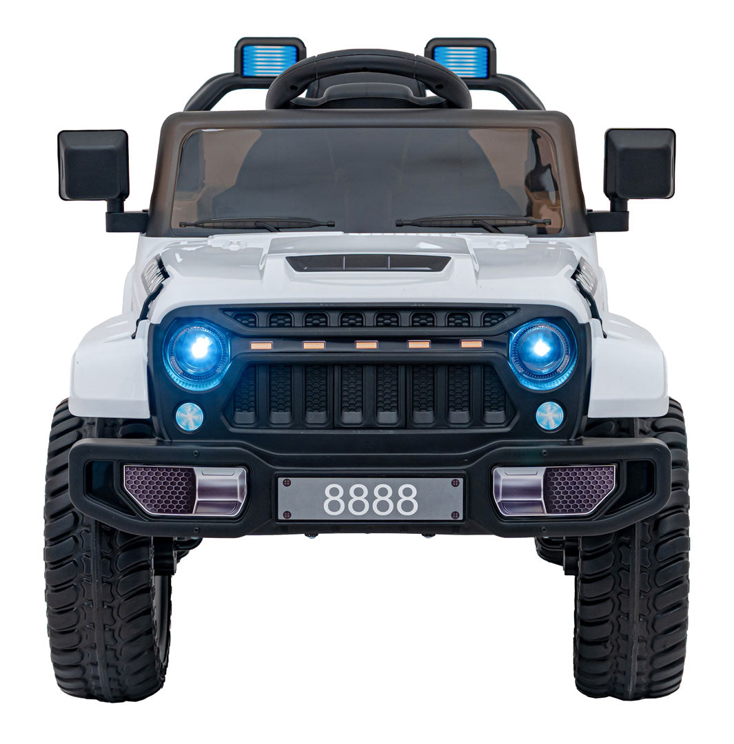 Elektrické autíčko Off Road MOUNTAIN biela