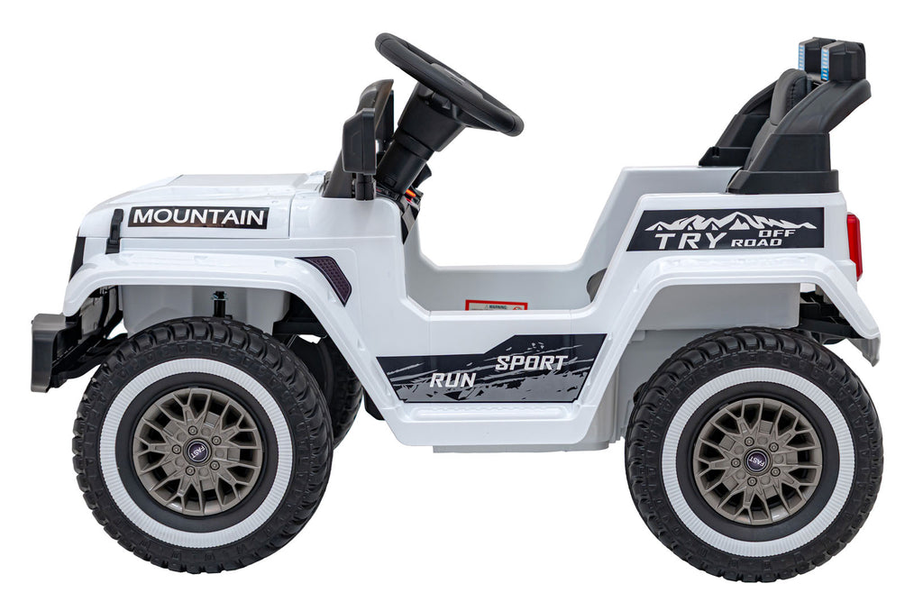 Elektrické autíčko Off Road MOUNTAIN biela