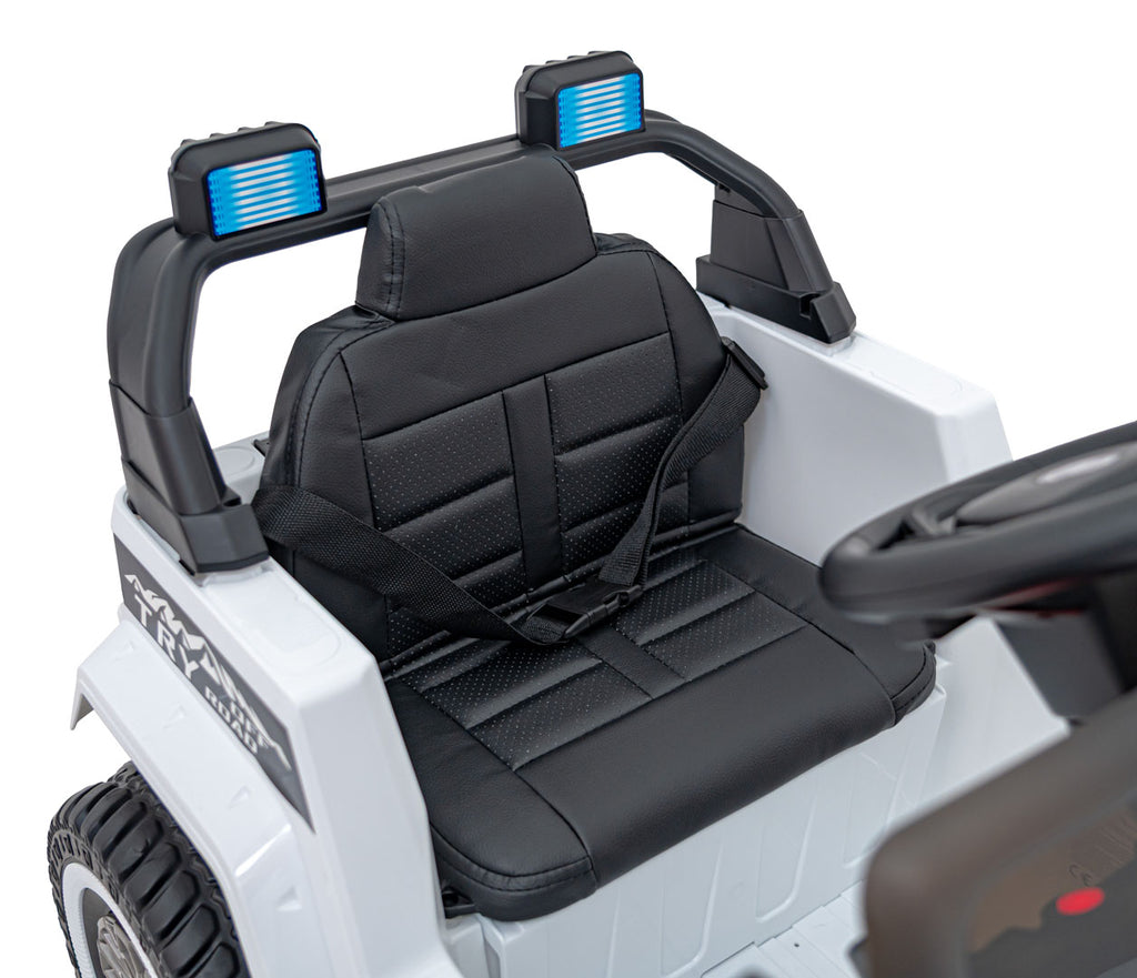 Elektrické autíčko Off Road MOUNTAIN biela