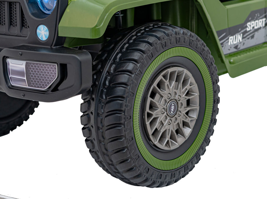 Elektrické autíčko Off Road MOUNTAIN zelená