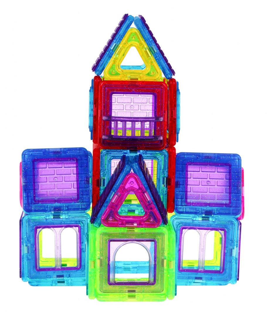 Magnetic Blocks MEGA Set of 184 elements