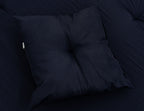 Garden Swing Seat Textylina 2x1 Navy Blue