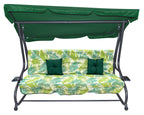 Garden Swing Seat Textylina 2x1 Palm Leaves Pattern