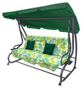 Garden Swing Seat Textylina 2x1 Palm Leaves Pattern