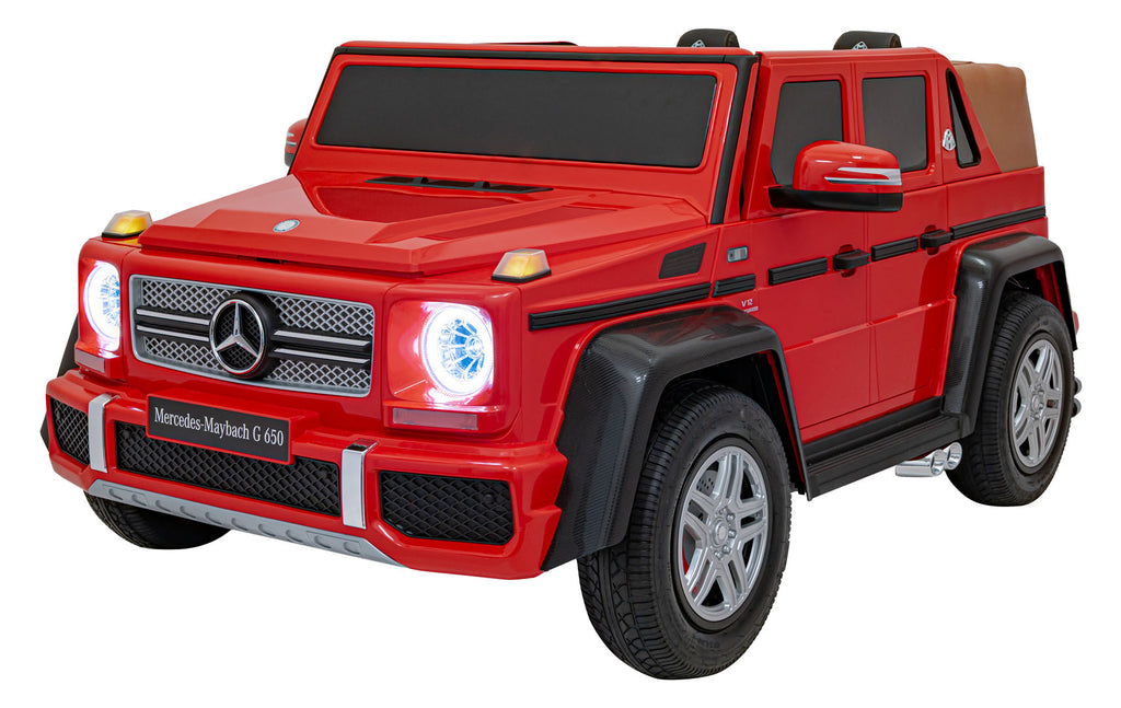 Vehicle Mercedes Benz MAYBACH G650 Red