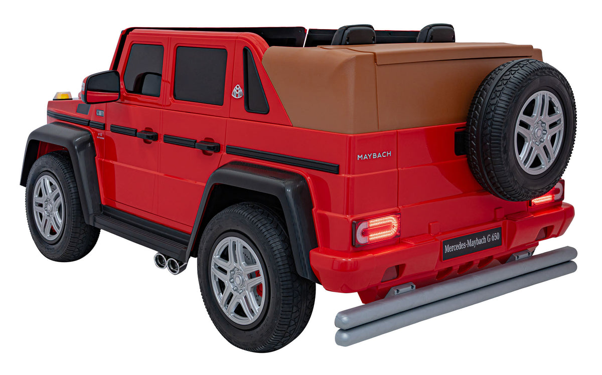 Vehicle Mercedes Benz MAYBACH G650 Red