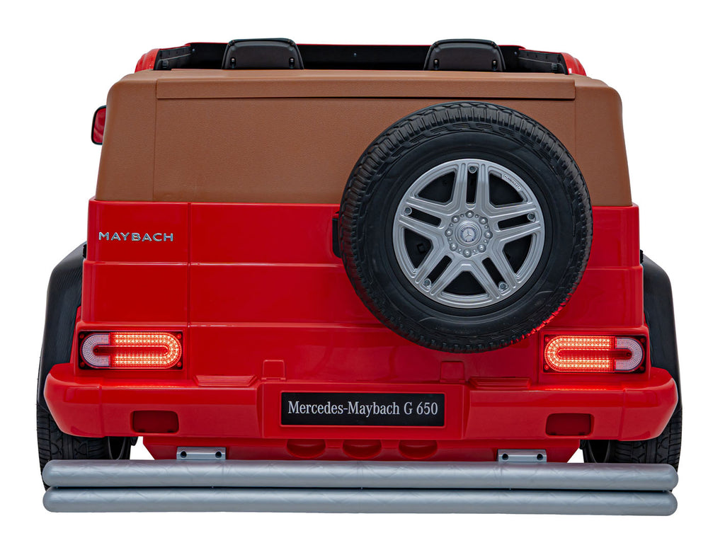 Vehicle Mercedes Benz MAYBACH G650 Red