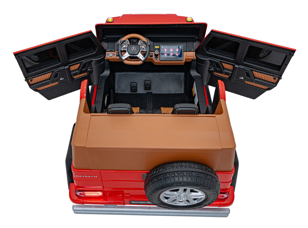 Vehicle Mercedes Benz MAYBACH G650 Red