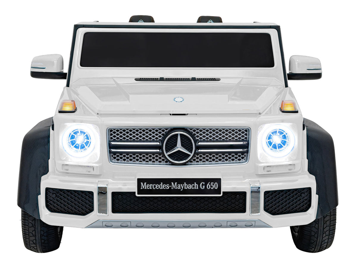 Elektrické autíčko Mercedes-Benz MAYBACH G650 biela