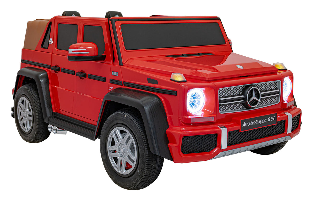 Vehicle Mercedes Benz MAYBACH G650 STRONG Red