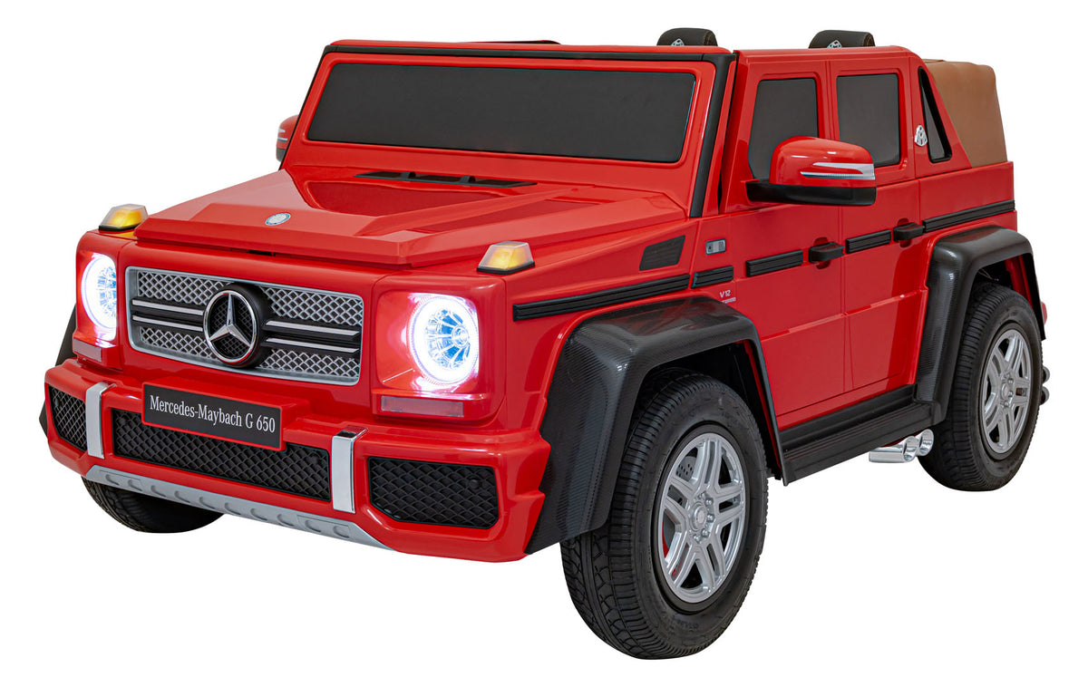Vehicle Mercedes Benz MAYBACH G650 STRONG Red