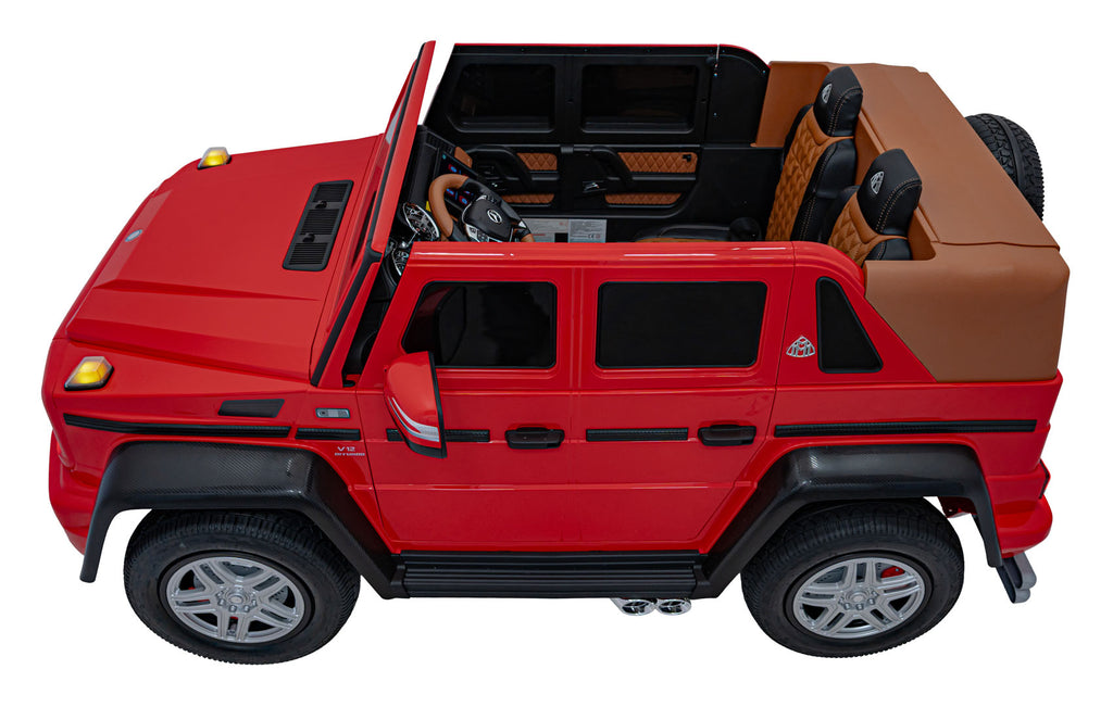 Vehicle Mercedes Benz MAYBACH G650 STRONG Red