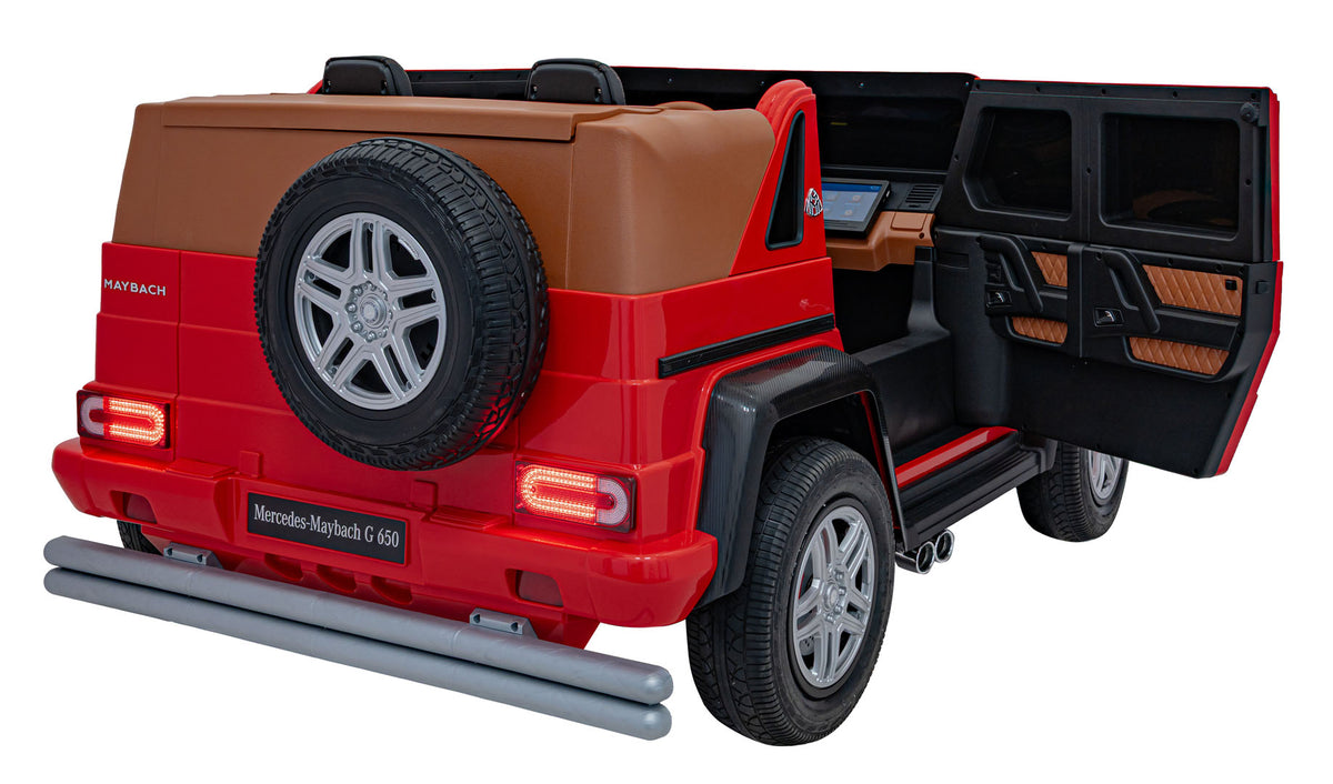 Vehicle Mercedes Benz MAYBACH G650 STRONG Red