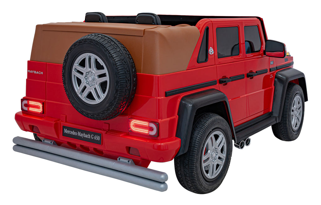 Vehicle Mercedes Benz MAYBACH G650 STRONG Red