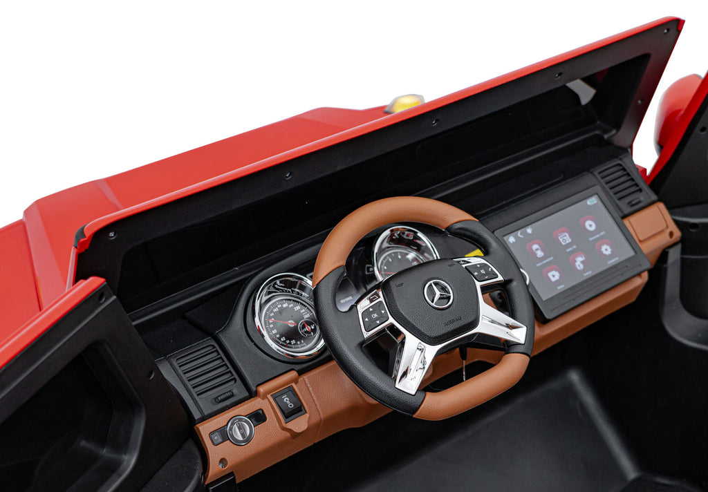 Elektrické autíčko Mercedes-Benz MAYBACH G650 STRONG červená