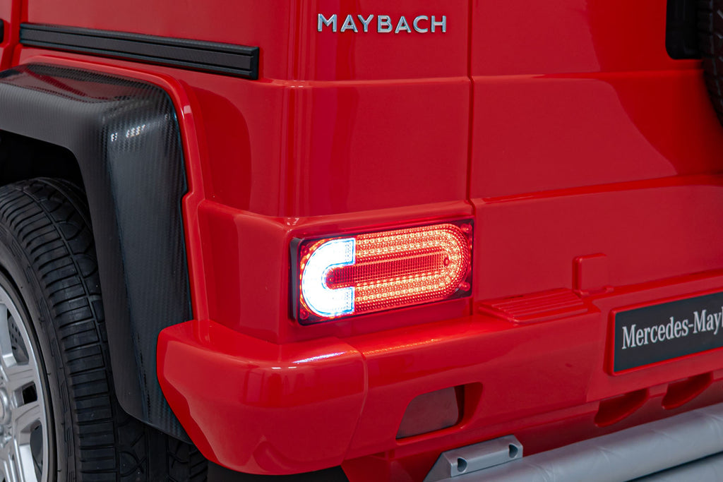 Elektrické autíčko Mercedes-Benz MAYBACH G650 STRONG červená