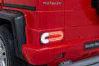 Elektrické autíčko Mercedes-Benz MAYBACH G650 STRONG červená